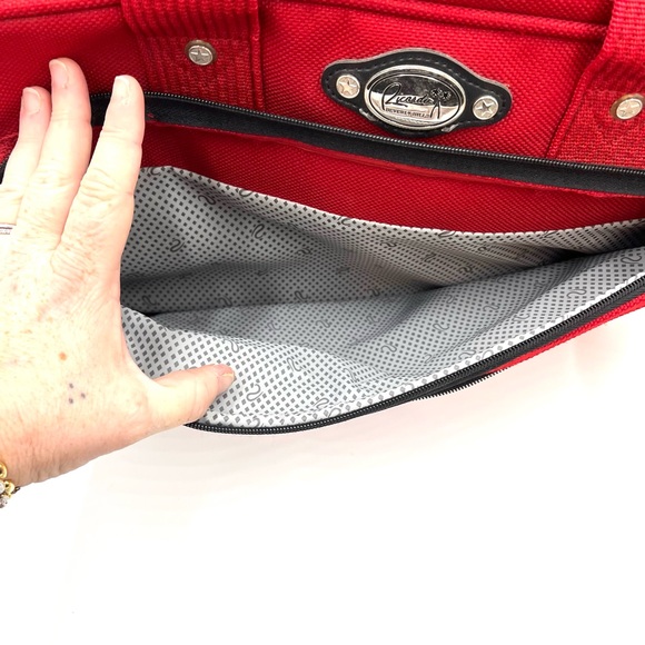 Ricardo Beverly Hills Large Red Weekend Duffle - Picture 8 of 13